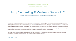 Desktop Screenshot of indywellnessgroup.com