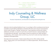 Tablet Screenshot of indywellnessgroup.com